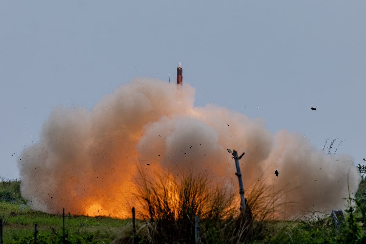 Patriot missile launch during Balikatan 2023 (public domain / U.S. Army)